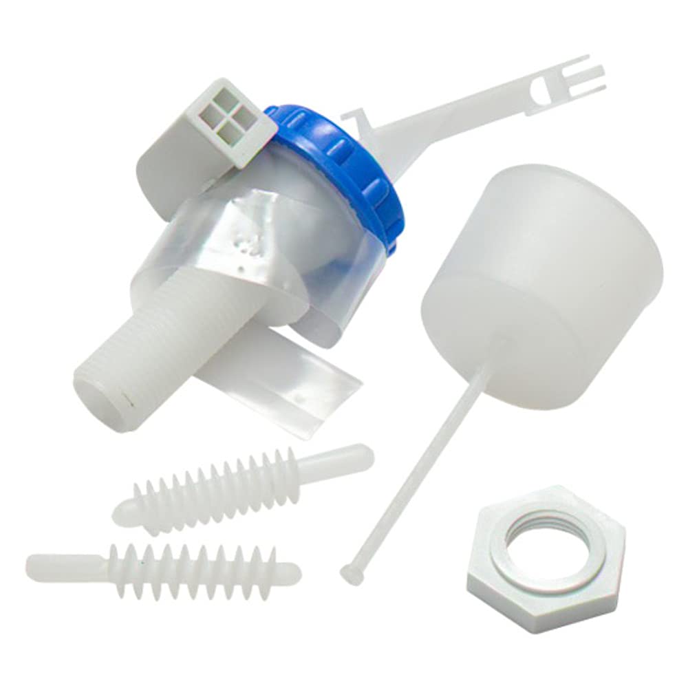 Merriway BH02986 Torbeck Traditional Side Entry Filling Valve , White