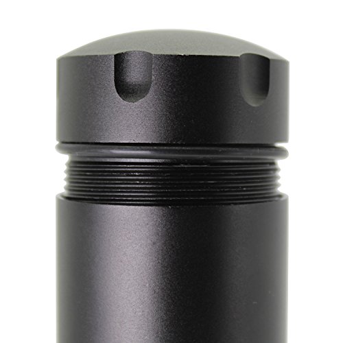 PPFISH 3 PCS Military Grade Air-Tight EDC Accessory Case, Pill Fob Capsule Keychain, Waterproof Match Case Battery Holder, Outdoor Survival Storage Metal Container Dry Box