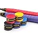 KLOUD City ® 5 pcs (Black, Blue, Purple, Yellow, Red) PU Soft, Absorb Moisture and Anti-Slip overgrip for Tennis and Badminton Racket Bike bar