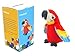 QDD Talking Parrot Toy Cute Mimicry Repeat What You Say Stuffed Animal Electronic Toy Interactive Animated Bird for Children Gift