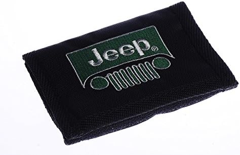 Jeep Logo Wallet Billfold Trifold Coin Purse