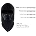 Tagvo Warm Balaclava Full Face Mask Cover with Breathable Mesh Silicone Panel, Winter Fleece Warmer Wind Proof, Fit Helmet Hat for Adults Women and Men