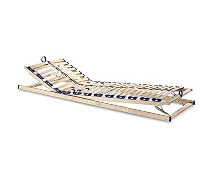 Lattenrost Lattenrahmen Rost Ruby/Max Kopf- und Fussteil verstellbar Grösse 90 x 190 cm
