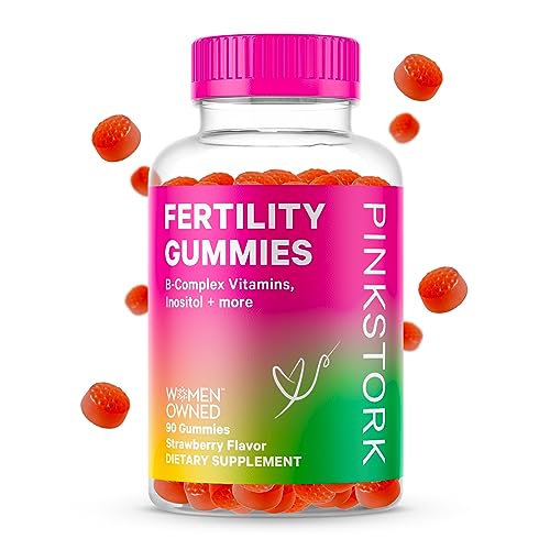 Pink Stork Fertility Gummies, Support Conception and Hormone Balance