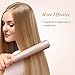 Hair Straightener, ElleSye Flat Iron Titanium Ion plates,Temperature Suitable & Auto Shut Off Heats Up Quickly(15S)