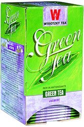 Wissotzky Tea Jasmine Green Tea 20 Tea Bags