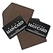 Ardour Van Vanfeis Stainless Steel Funny Junior Best Man Proposal Gifts Cards, The Black Man Card Wedding Invitations with Envelopes, Rustic Bridal Party Favors Invites Card - Will You Be My Best Man