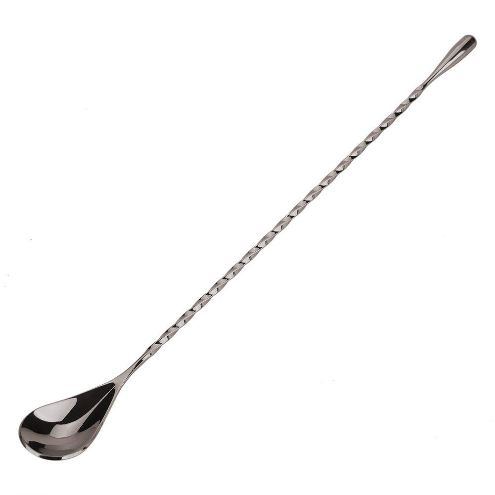Stirring Spoon Stainless Steel Cocktail Spoon Multi-Color Beverage Coffee Mixing Layering Tool with Long Handle(#6)