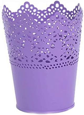 Plant Vase, Befaith Cut Out Plant Vase Pot Pen Makeup Brush Holder Desk Tidy Organiser