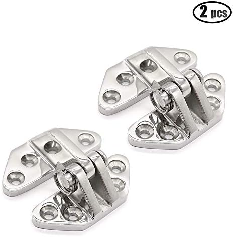iztor 2PCS Marine Boat Stainless Steel Hatch Hinge