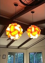 Lightingsky DIY IQ Jigsaw Puzzle Lamp Shade Ceiling