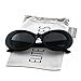 Clout Goggles Oval Mod Retro Thick Frame Rapper Hypebeast Eyewear Supreme Glasses Cool Sunglasses
