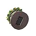 Ivy Home Solar Powered Garden Fairy House Statuary,Yellow Sunflower