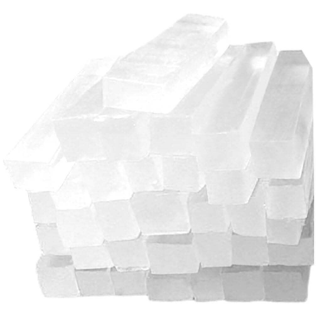 SEWACC 1 Bag of Clear Glycerin Soap Base for Organic Soap Making 250g DIY Handmade Vegan Soap Melt and Pour Soap Base, Easy to Cut