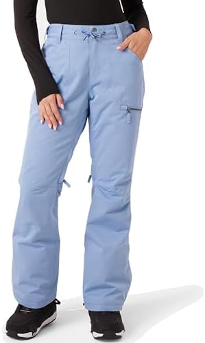 Amazon.com: Roxy Nadia Printed Snow Pants True Black Pansy Pansy