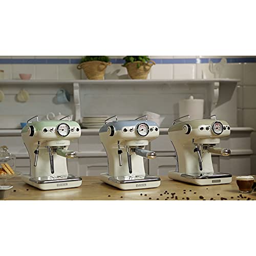 Ariete Vintage 850 Watt 0.9 Liter Kitchen Countertop Espresso Coffee
