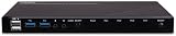 LINDY 4 Port HDMI 4K60 KVM Switch USB 3.0 Audio Hub - Control 4 PCs view 3