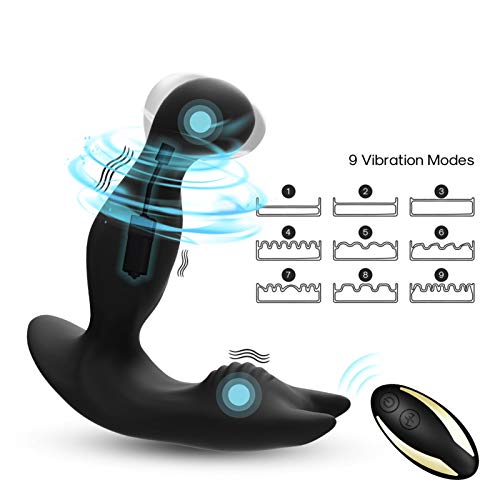 LOVEZ-Massaggiatore-Prostatico-con-Doppio-Motore-Rotazione-di-360--Silicone-Anale-Vibratore-con-Telecomando-Stimolatore-Prostata-Perineo-con-9-modalita-di-Vibrazione-Impermeabile