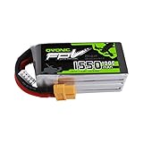 Ovonic 14.8V 1550mAh 100C 4S LiPo Battery Pack with XT60 Plug for FPV Racing RC Quadcopter Helicopter Airplane Multi-Motor Hobby DIY Parts