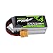 Ovonic 14.8V 1550mAh 100C 4S LiPo Battery Pack with XT60 Plug for FPV Racing RC Quadcopter Helicopter Airplane Multi-Motor Hobby DIY Parts