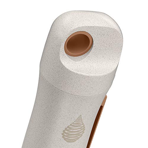 pH CONSCIOUS Filtered Water Bottle - Alkaline Water Filter Ionizer - Filtering Purifier Bottle - Made From Wheat Straw- Increase pH, Reduce Fluoride, Remove Heavy Metals & Chlorine, 16oz, 450ml