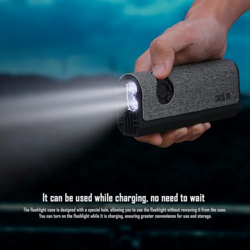 IMALENT GR35 Rechargeable EDC Torch, 2800 Lumens, 4 in 1: Light with Red Beams, UV LED, White Light and Red-blue Flashing Flashlight, Anti-Slip Grip, Super-Thin Build Flat for Outdoors, Emergency