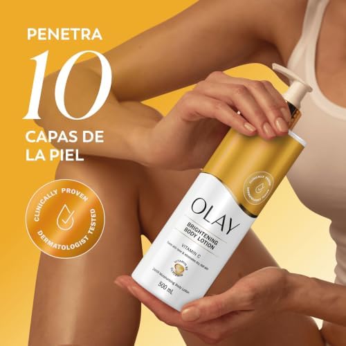 Vitamina C Loción Corporal Hidratante e Iluminadora, 500ml