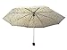 Compact Folding Polka Dot Umbrella