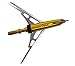 Mechanical Broadheads 100 Grain with Shock Collar, 2.3 Inch Cutting Diameter, Crossbow Using Bow Broadhead