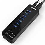 Aukey 7-Port USB 3.0 Hub with 2 Smart Charging Ports