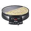 Breville Traditional Crêpe Maker | 12-Inch (30cm) | with Wooden Spreader [VTP130] & VST072 DuraCeramic Waffle Maker, Non…
