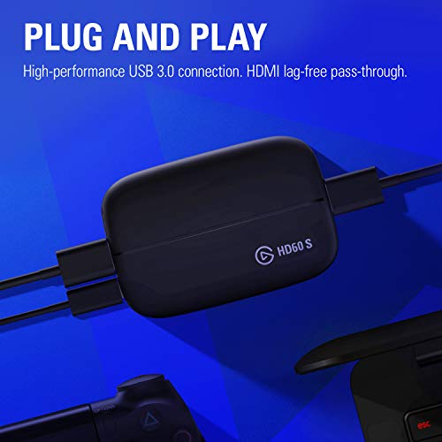 Elgato Hd60 S External Capture Card Stream And Record In 1080p60 With Ultra Low Latency On Ps5 Ps4 Pro Xbox Series X S Xbox One X S In Obs Twitch Youtube Works With Pc Mac In Dubai