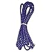 Chinese Jump Rope for Kids - Elastic Fitness Game - Knotted Loop - by B&D Supply (Purple, 8 Foot (Single))