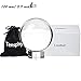 Tensphy 100 mm Photography Lensball Pro K9 Crystal Ball with Stand Clear Art Decor Glass Photo Sphere Ball for Photography Accessories Props