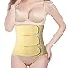 PAZ WEAN Abdominal Surgical Binder Wrap for Stomach Post Surgery Compression C section Postpartum Support Recovery after Hysterectomy Belly Band Yellow