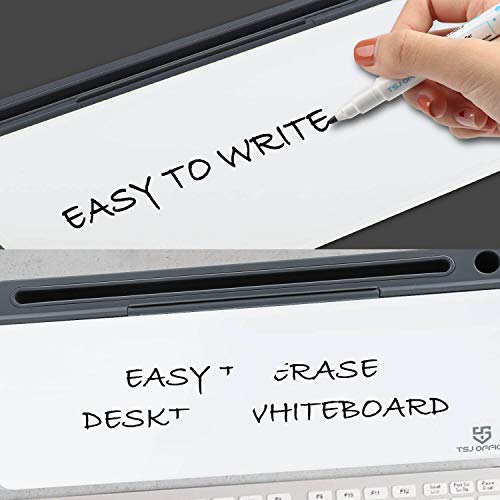 Small Glass Desktop Whiteboard DryEraseBoard Computer Keyboard