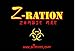 MRE Z-Ration (Zombie MRE) Custom Meals Ready to Eat! (MENU I - Italian Sausage w/Sauce Sandwich)
