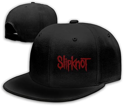 Men&Women Baseball Hat Slipknot Logo Cut Out Baseball Cap Black