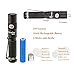 UltraTac A3 LED Penlight Flashlight 380 Lumens 3 Modes Mini EDC Pocket Lamp Flashlight Torch,2 x AAA Batteries Included, Black (K18)