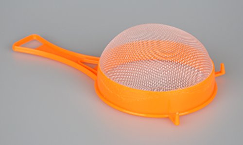 Large 4" Diameter Plastic Nylon Mesh Coin Strainer