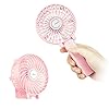 EasyAcc Handheld Electric USB Fans Mini Portable Outdoor Fan with Rechargeable Battery Foldable Handle Desktop for Home…