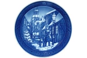 Royal Copenhagen Annual Hand Decorated Christmas Plate 1996