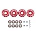 Rollerex Phaser 92A 54mm Skateboard Wheels 4-Pack with Optional Bearings Set – Durable 32mm Width Cruiser Wheels for Skateboards – Smooth Ride & Easy Installation