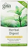 Gaia Herbs Herbal Digest Tea Bags, 20 Count