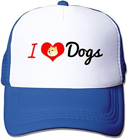 LAOdaa I Love Doge Adjustable Snapback Cap Baseball Hats