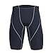 BEROY Mens Compression Shorts Training Athletics Workout Tight Sports Base Layer With One Pocket(Grey,XL)