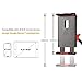 EasyAcc Gooseneck Tablet Stand Tablet Mount Holder Flexible Long Arm Clip Bed Desk Mount 360° Rotating Compatible with iPad Series iPhone 11 Pro Max Galaxy Tabs Kindle for 4-10.6 Inch Devices (Black)