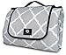 Outdoor Picnic Blanket Mat, Waterproof Padding, 79” x 59” - Large, Foldable Play Mats For Kids, Babies, Families - Protective Outside Beach Blankets for Park, Camping, Yard, Lawn, Sand