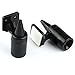 Yibid Save A Deer Whistle Alert Horn Wildlife Warning Devices for Car Truck Auto Motorcycles any Vehicle Safe Driving on Freeway (Black, 2 piece)