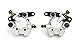 E-accexpert Front Brake Caliper Replacement for YAMAHA Wolverine 350 ,YAMAHA KODIAK 400 , HONDA TRX 400EX , YAMAHA GRIZZLY 660 , SUZUKI EIGER 400 , SUZUKI VINSON 500